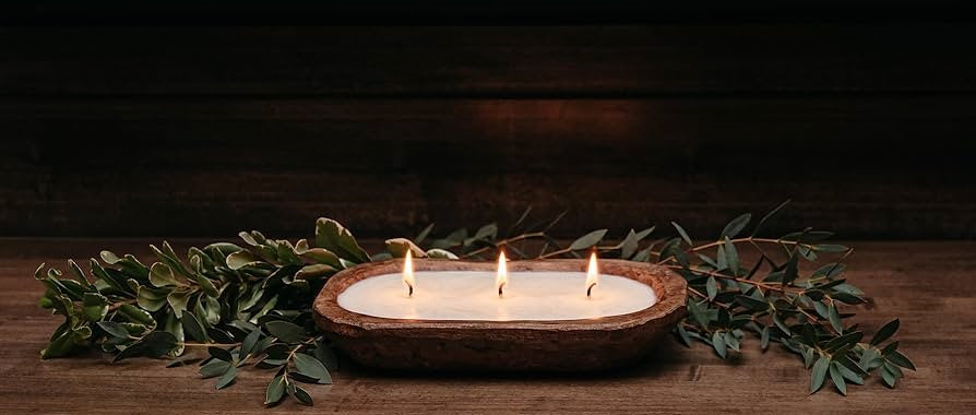 Yuletide Wooden Vessel