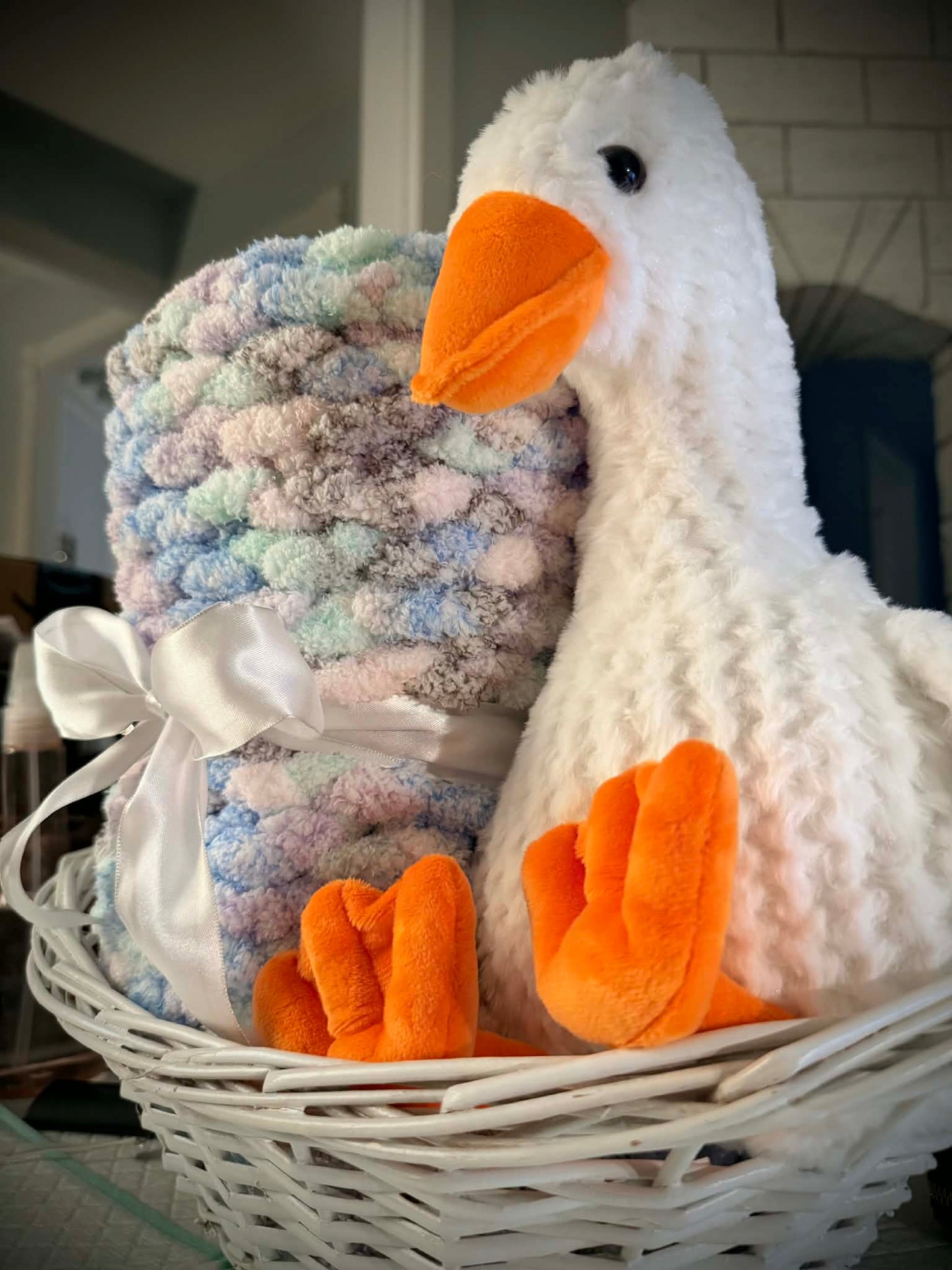 Fast Asleep Chunky Baby Blanket