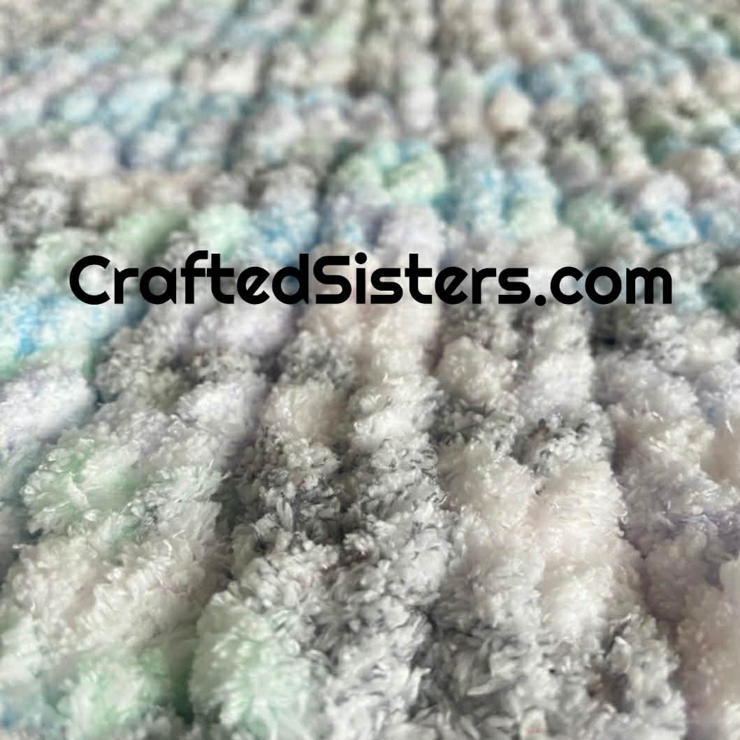 Fast Asleep Chunky Baby Blanket