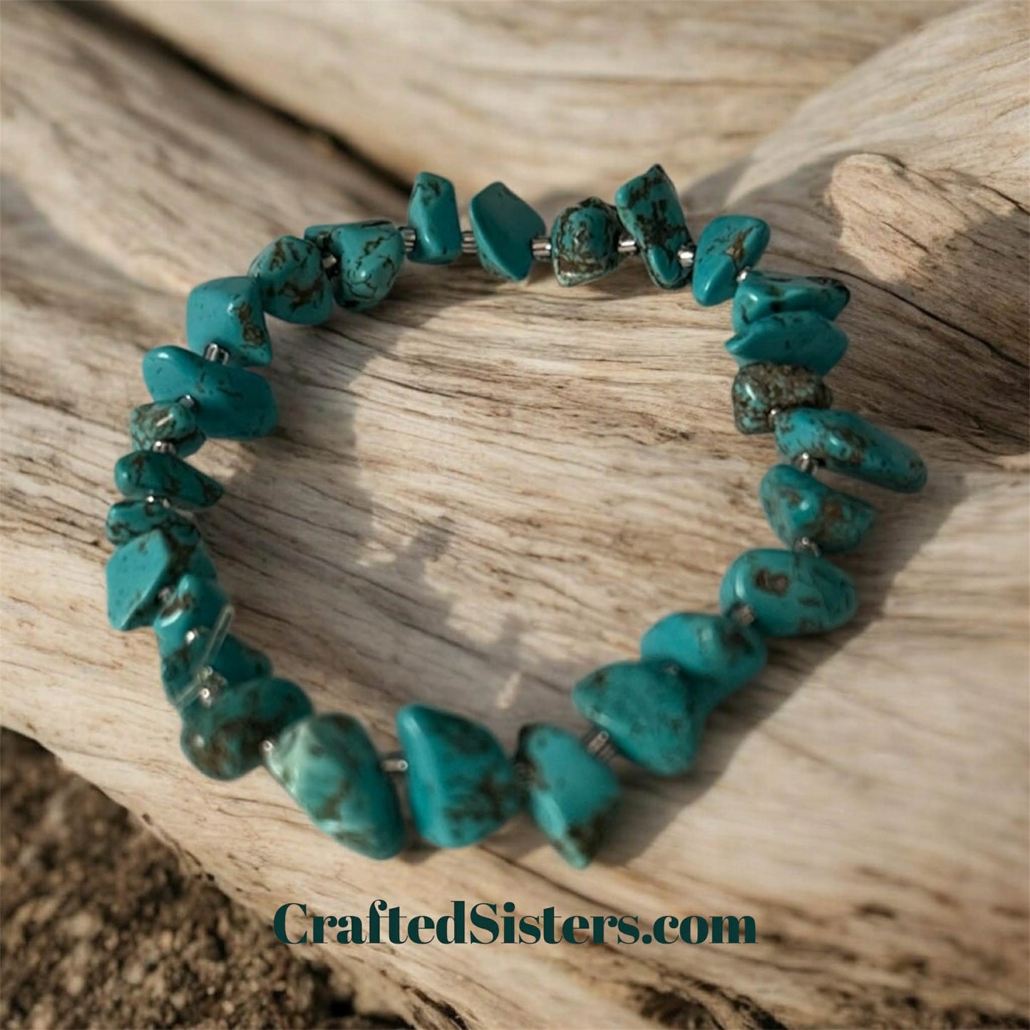 Shaped Turquoise Bracelet