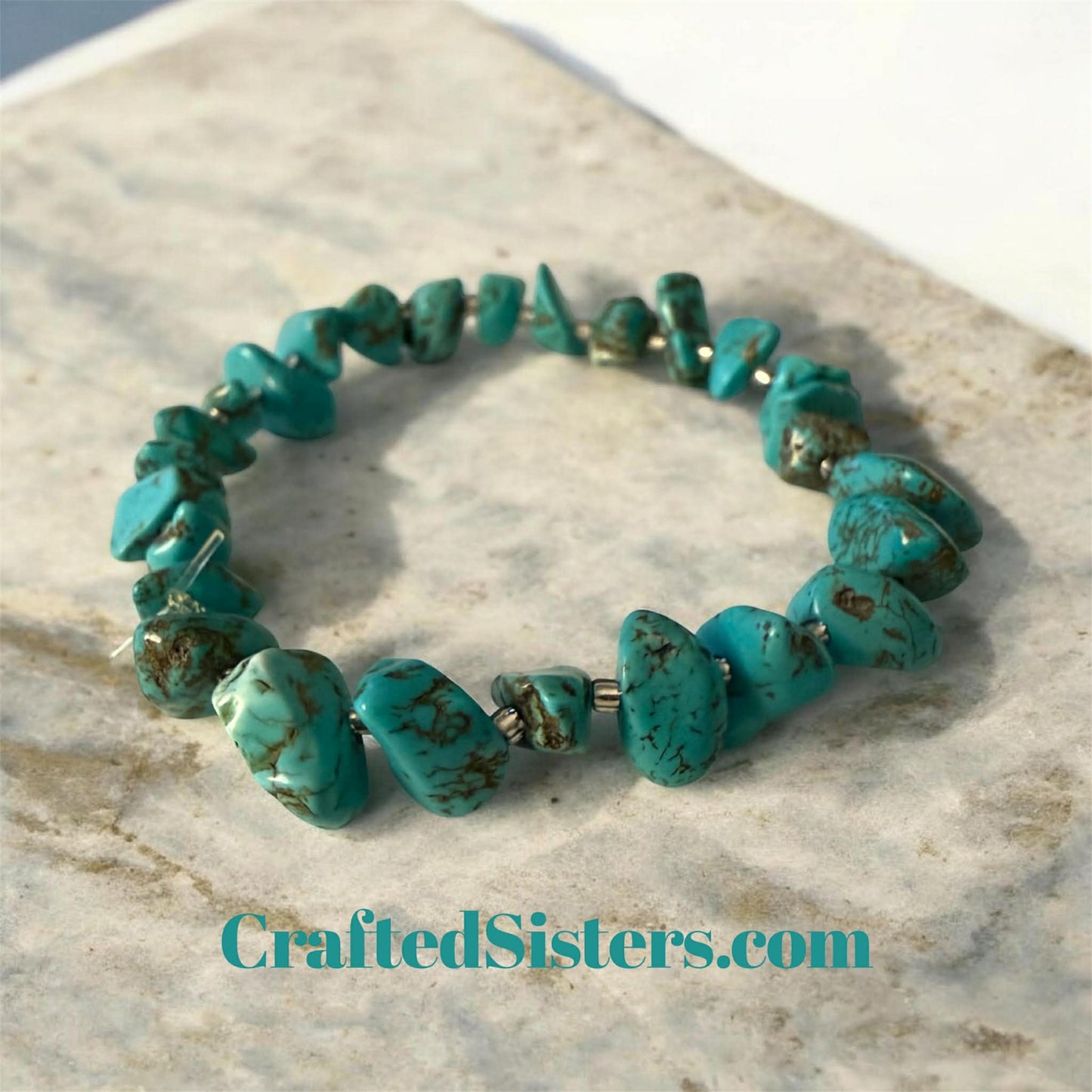 Shaped Turquoise Bracelet